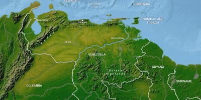 Карце геаграфіі Венесуэла 